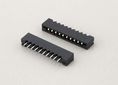 2.54mm डुअल कॉन्टैक्ट NO-ZIF टाइप H6.7mm FFC/FPC कनेक्टर्स KLS1-219
